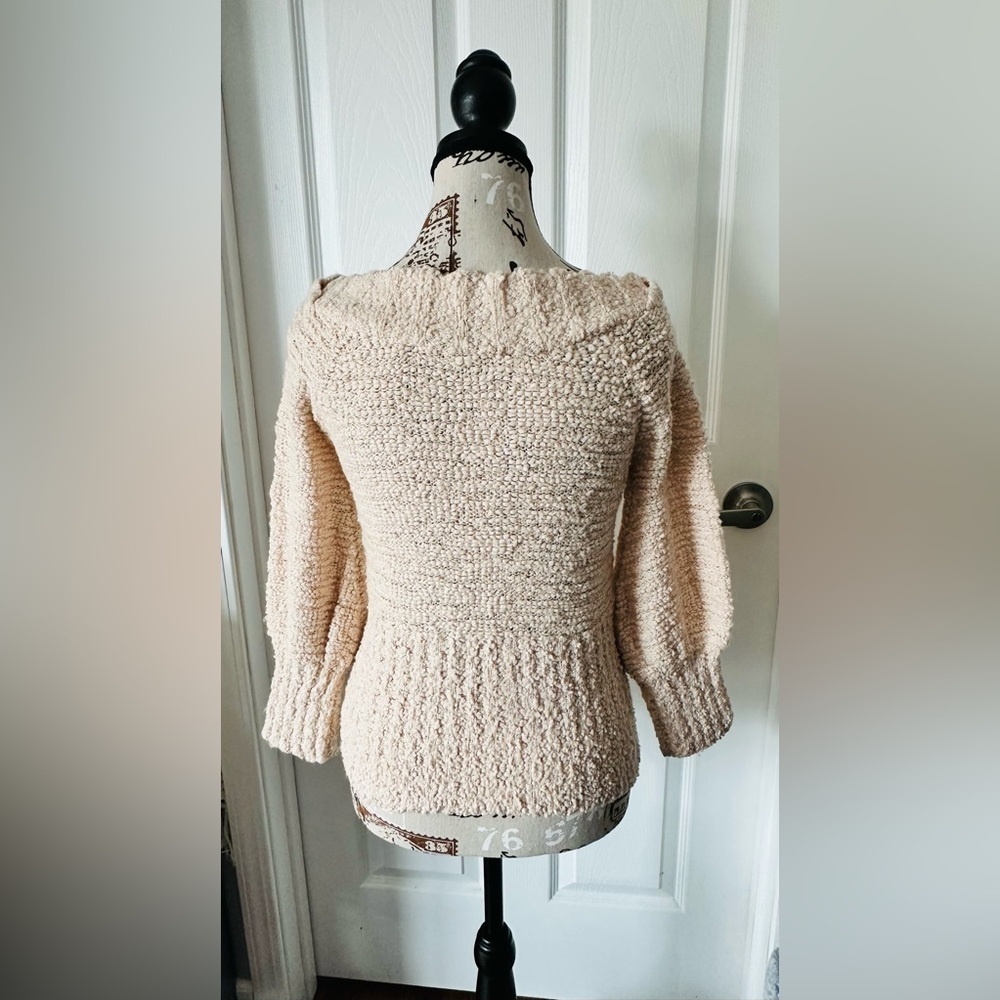 Off-the-Shoulder Knit Sweater Top - Picture 5 of 8